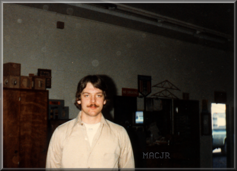 MACJR in the Angell Job Corps Carpentry Shop - 1982 MACJR in the Angell Job Corps Carpentry Shop - 1982