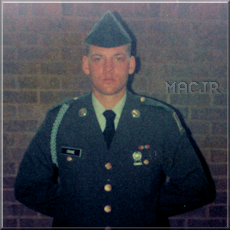 MACJR in Dress Uniform - Fort Benning, Georgia - 1983 MACJR in Dress Uniform - Fort Benning, Georgia - 1983