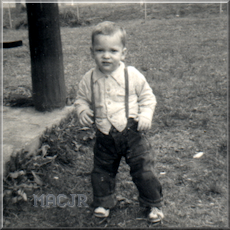 Little MACJR at the Machias Schoolhouse playground - about 1964 Little MACJR at the Machias Schoolhouse playground - about 1964